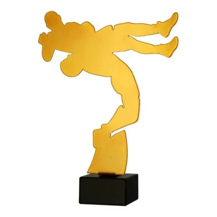 Metalna statua hrvanje
