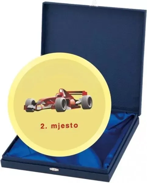 SP07 zlatno metalno prizanje
